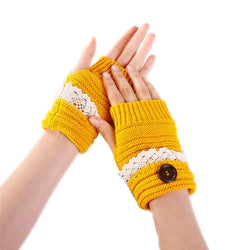 Woollen Warm Comfortable Fingerless Gloves